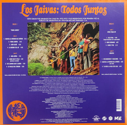LOS JAIVAS - TODOS JUNTOS 2LP VINILO