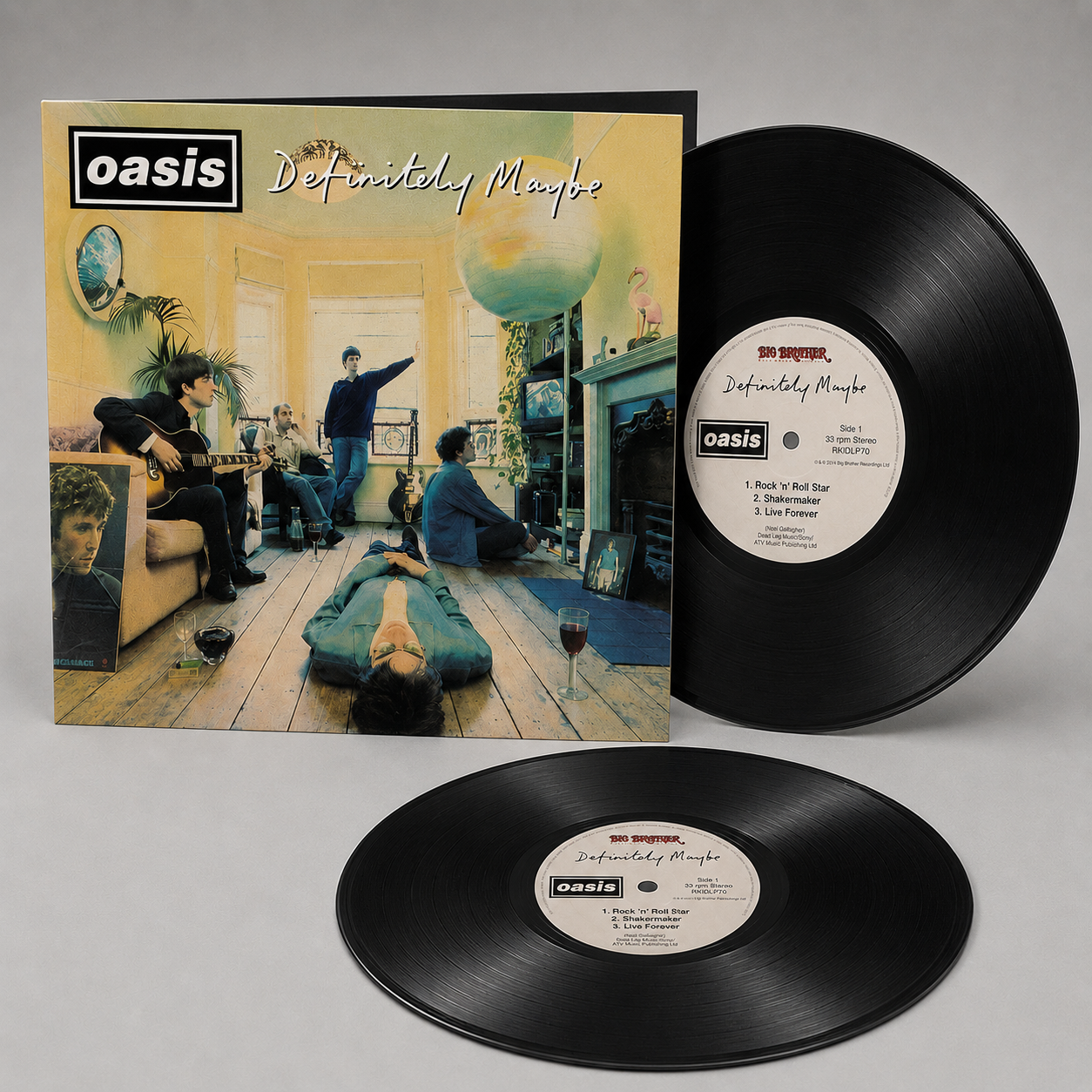 OASIS - DEFINITELY MAYBE 2LPs VINILO