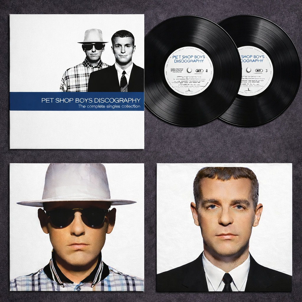 PET SHOP BOYS - DISCOGRAPHY (THE COMPLETE SINGLES COLLECTION) 2LPs VINILO NUEVO