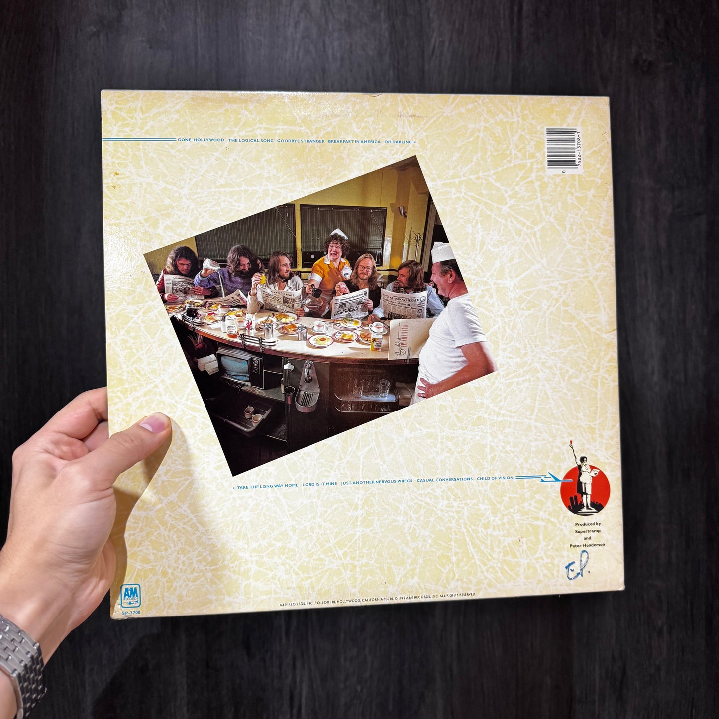 SUPERTRAMP - BREAKFAST IN AMERICA LP VINILO DE EPOCA