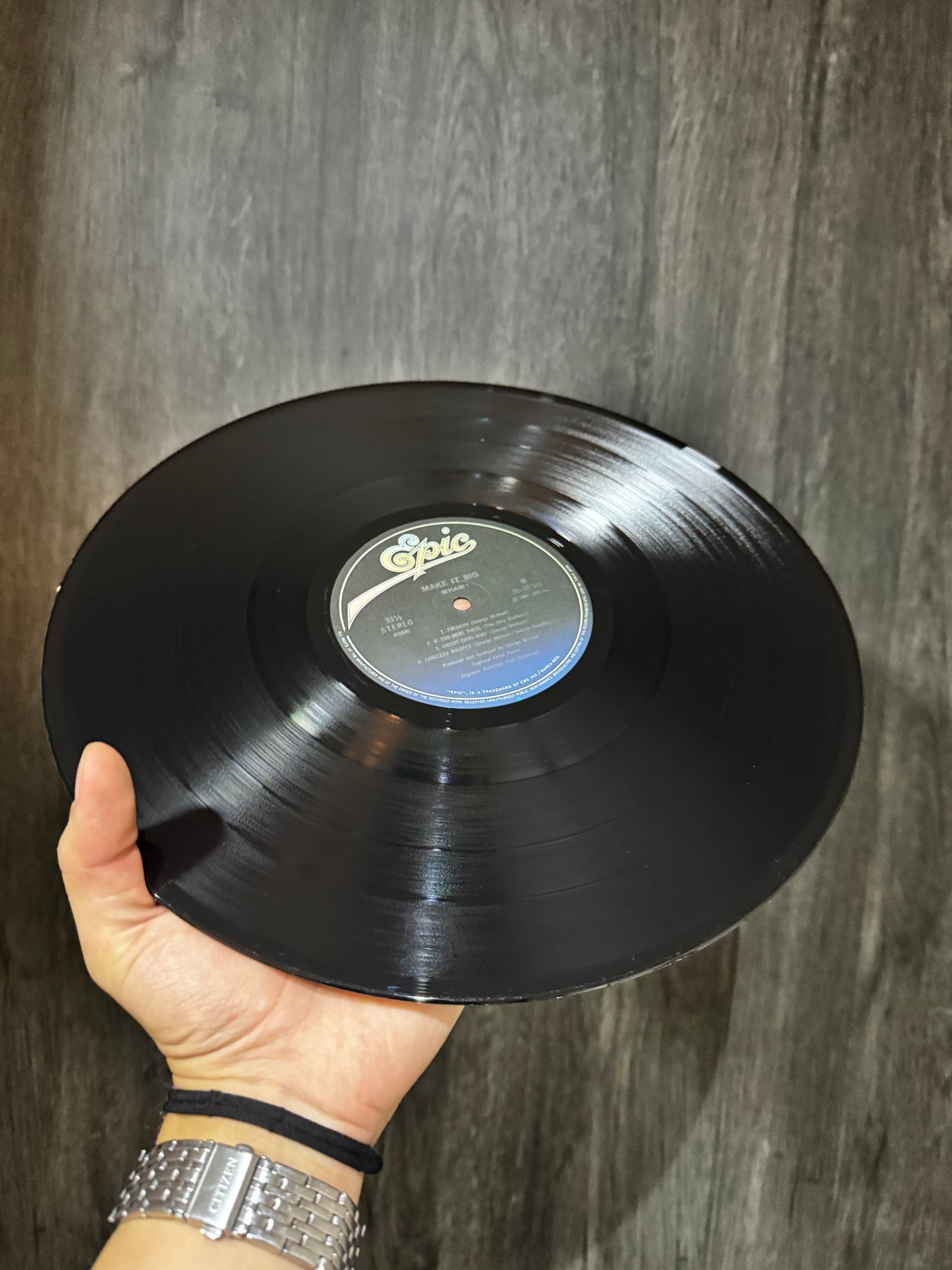 WHAM - MAKE IT BIG LP EDICION JAPONESA