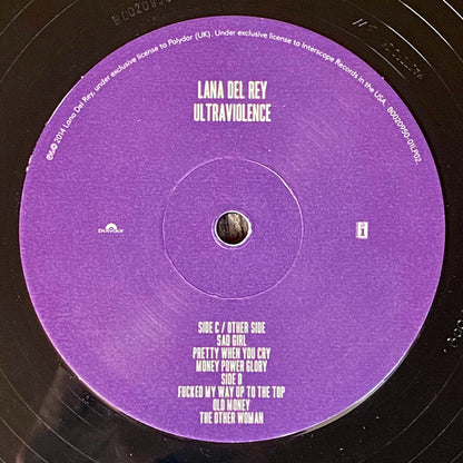 LANA DEL REY - ULTRAVIOLENCE DELUXE EDITION 2LPs VINILO