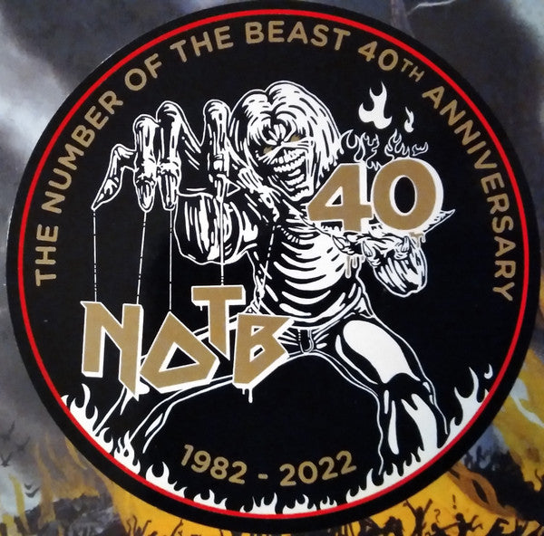 IRON MAIDEN - THE NUMBER OF THE BEAST LP VINILO 40 ANIVERSARIO