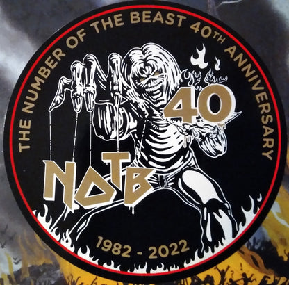 IRON MAIDEN - THE NUMBER OF THE BEAST LP VINILO 40 ANIVERSARIO