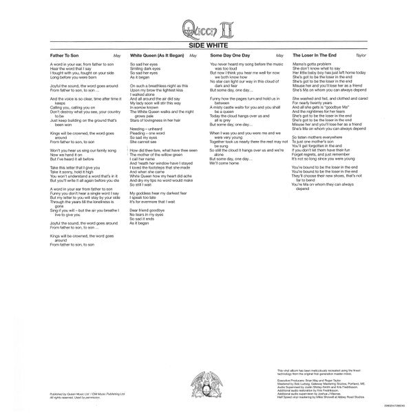 QUEEN - QUEEN 2 (II) HALFSPEED MASTERED LP VINILO