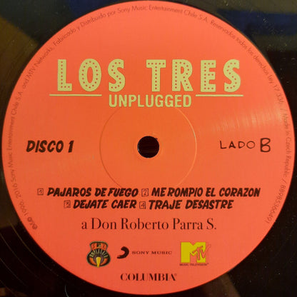 LOS TRES - MTV UNPLUGGED 2LPs VINILO