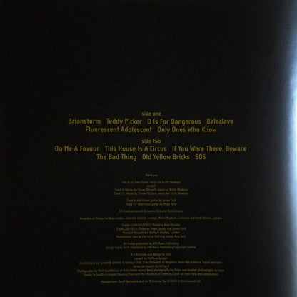 ARCTIC MONKEYS - FAVOURITE WORST NIGHTMARE LP VINILO