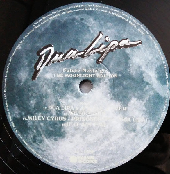 DUA LIPA - FUTURE NOSTALGIA DELUXE EDITION 2LPs VINILO