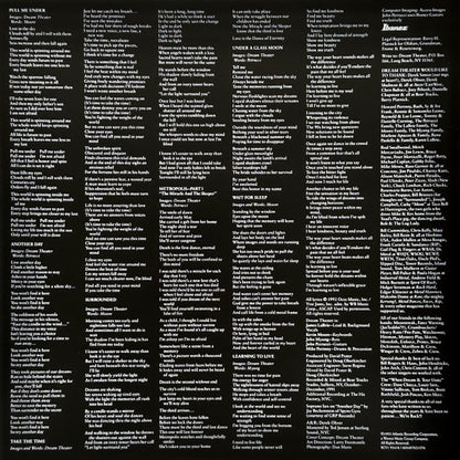 DREAM THEATER - IMAGES AND WORDS LP VINILO LIMITED EDITION CLEAR / TRANSPARENTE