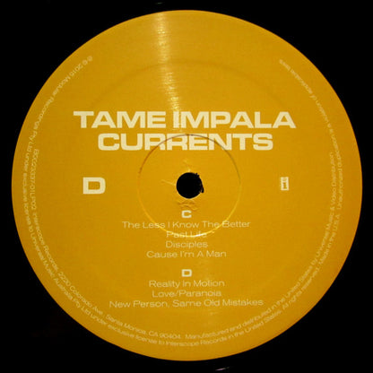 TAME IMPALA - CURRENTS 2LPs VINILO