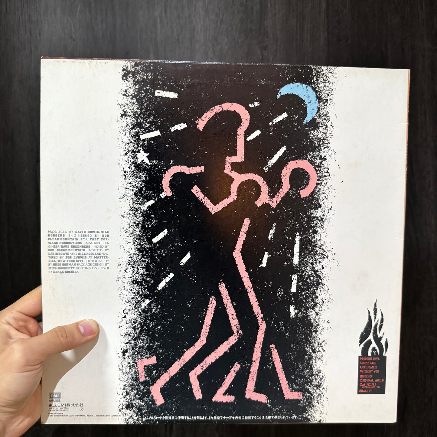 DAVID BOWIE - LETS DANCE LP EDICION JAPONESA