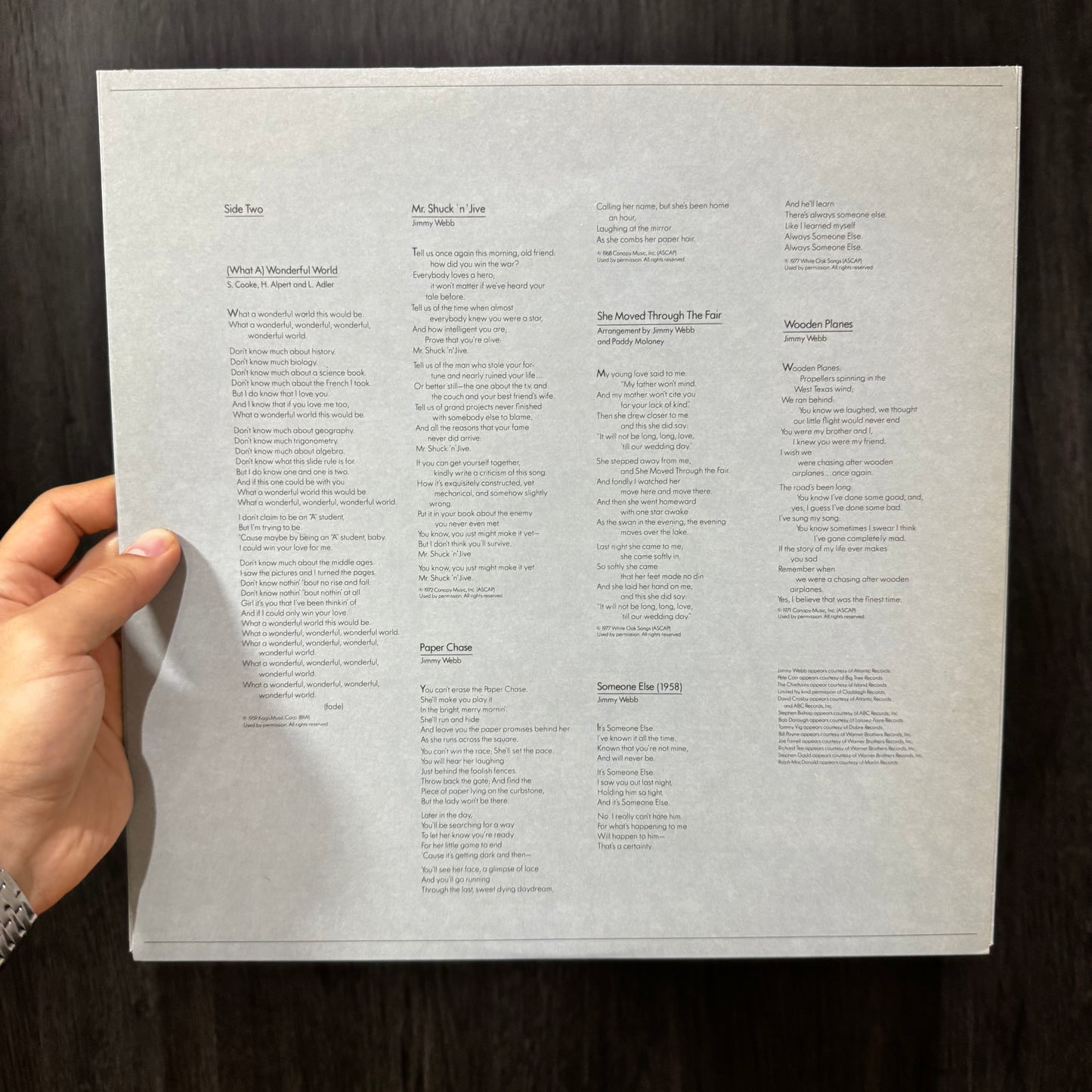 ART GARFUNKEL - WATERMARK LP DE EPOCA