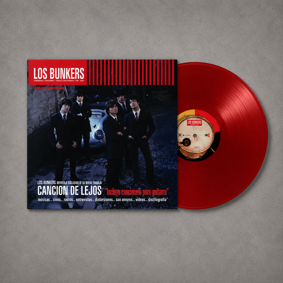 LOS BUNKERS - CANCION DE LEJOS LP VINILO