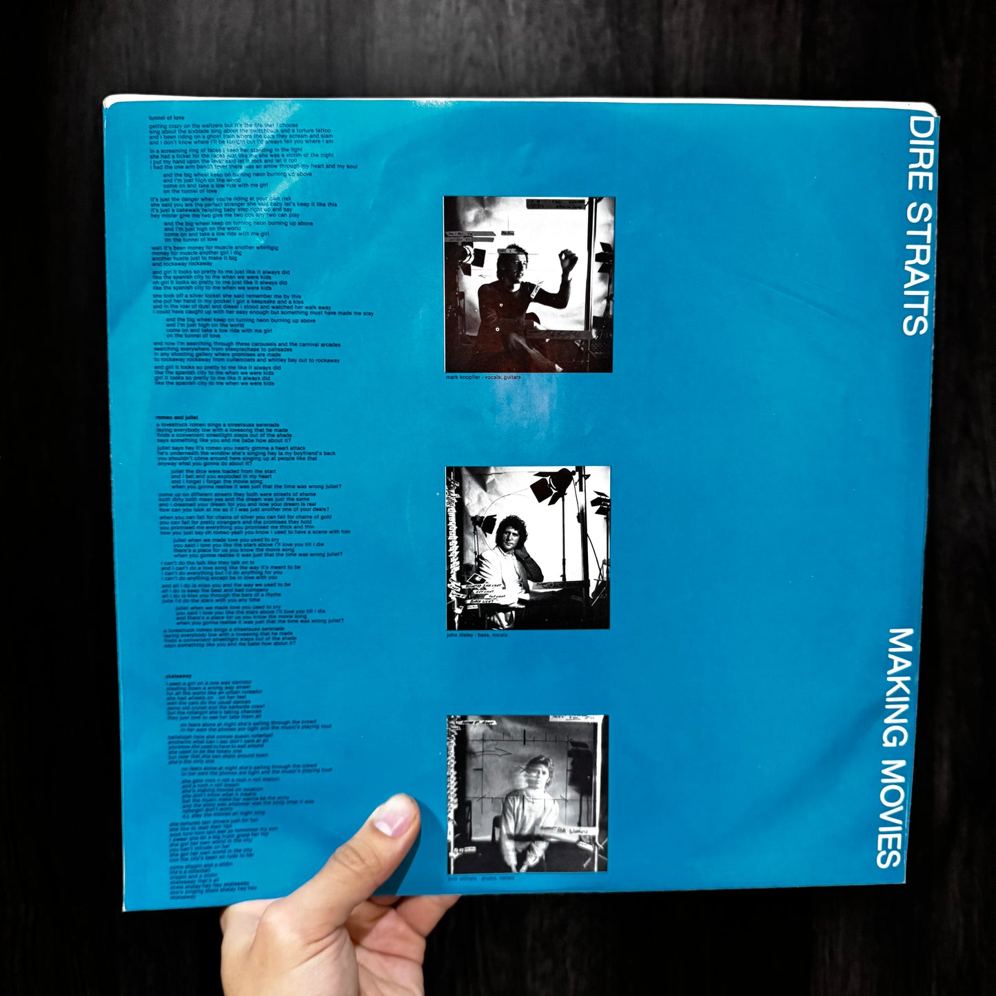 DIRE STRAITS - MAKING MOVIES LP VINILO DE EPOCA