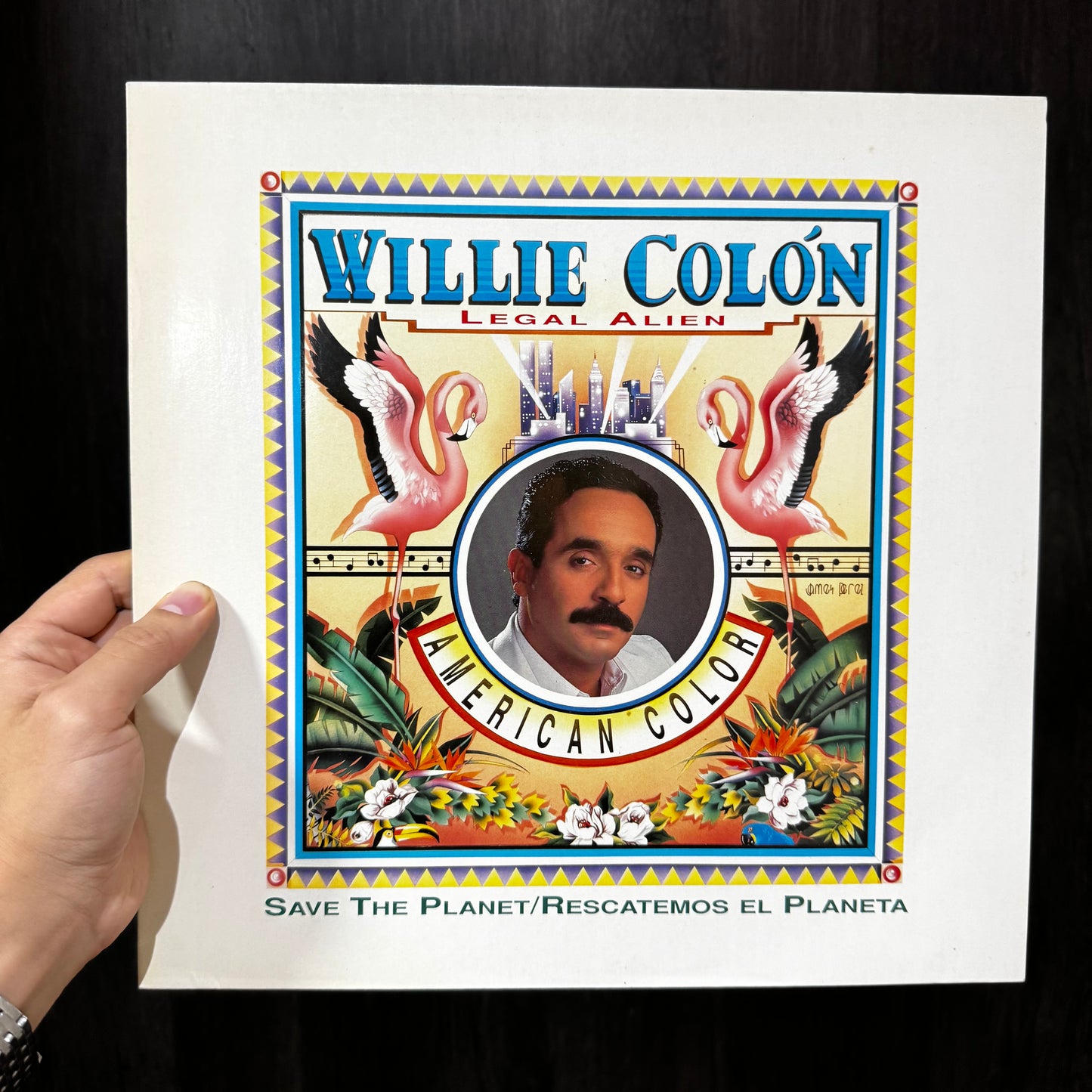 WILLIE COLON - COLOR AMERICANO LP DE EPOCA