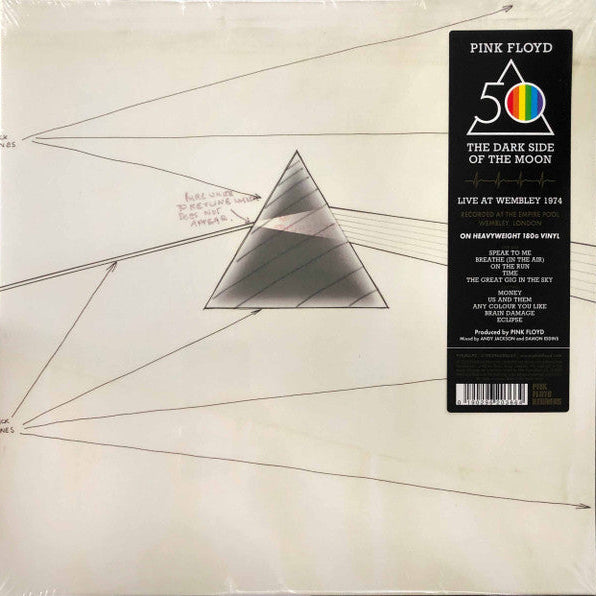 PINK FLOYD - THE DARK SIDE OF THE MOON (LIVE AT 1974) LP VINILO