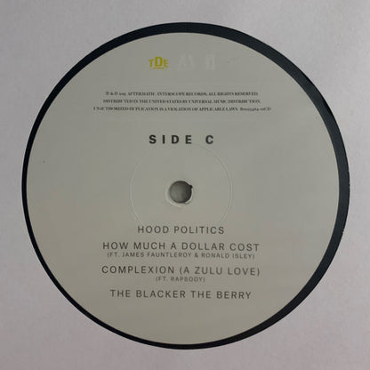 KENDRICK LAMAR - TO PIMP A BUTTERFLY 2LPs VINILO