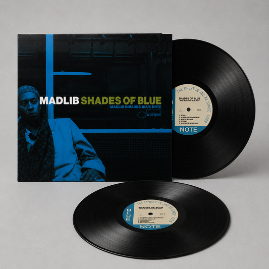 MADLIB - SHADES OF BLUE (MADLIB INVADES BLUE NOTA) 2LPs