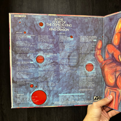 KING CRIMSON - IN THE COURT OF THE CRIMSON KING VINILO DE EPOCA