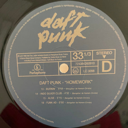 DAFT PUNK - HOMEWORK 2LPs VINILO