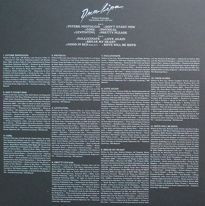 DUA LIPA - FUTURE NOSTALGIA DELUXE EDITION 2LPs VINILO