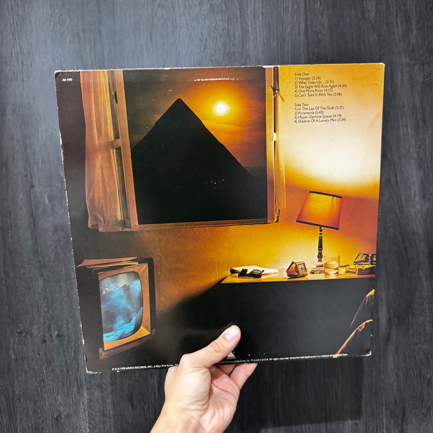 ALAN PARSONS PROJECT - PYRAMID VINILO DE EPOCA