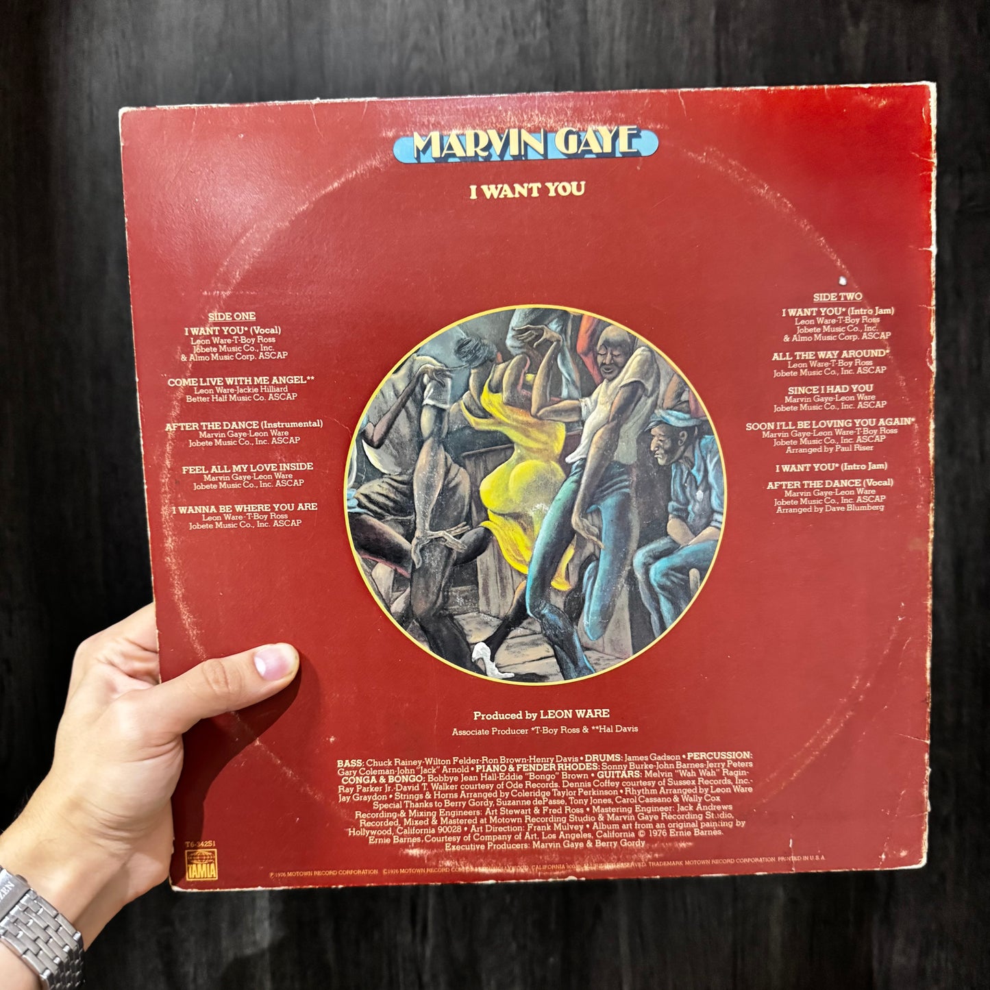 MARVIN GAYE - I WANT YOU LP DE EPOCA