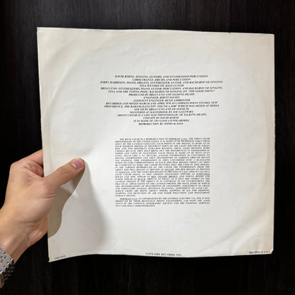 TALKING HEADS - MORE SONGS ABOUT BUILDINGS AND FOOD LP VINILO DE EPOCA