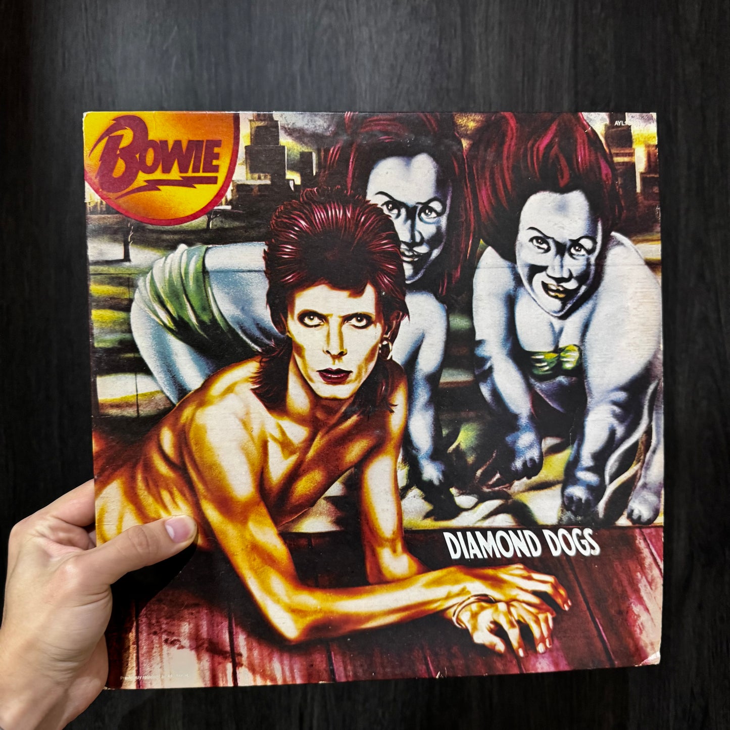 DAVID BOWIE - DIAMOND DOGS LP VINILO DE EPOCA