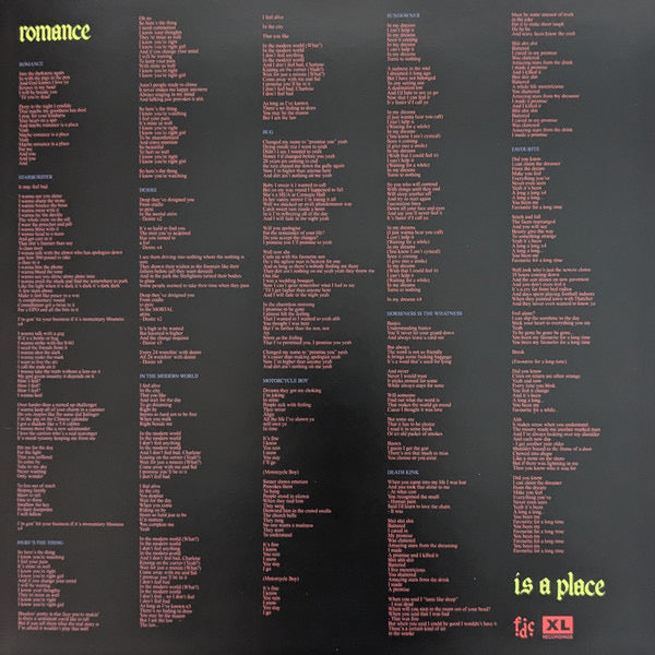 FONTAINES D.C - ROMANCE LP VINILO