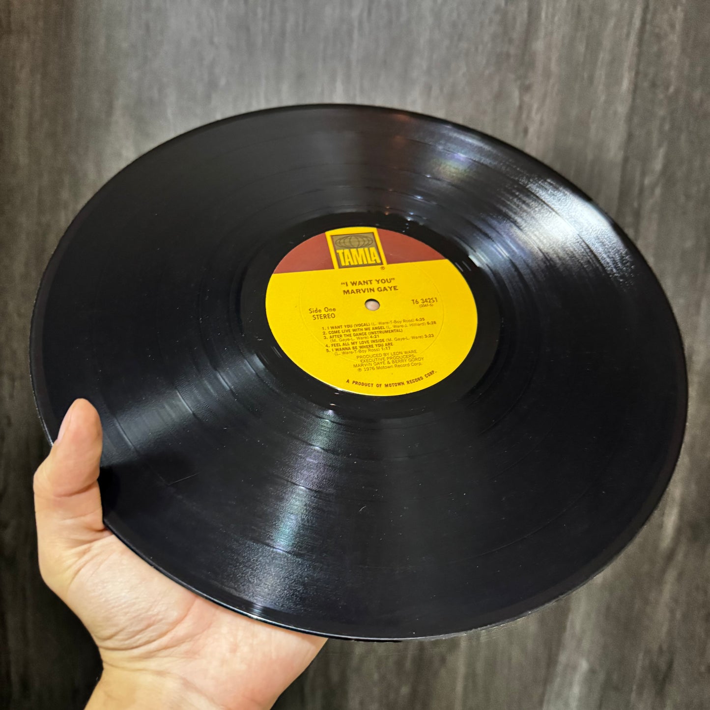 MARVIN GAYE - I WANT YOU LP DE EPOCA