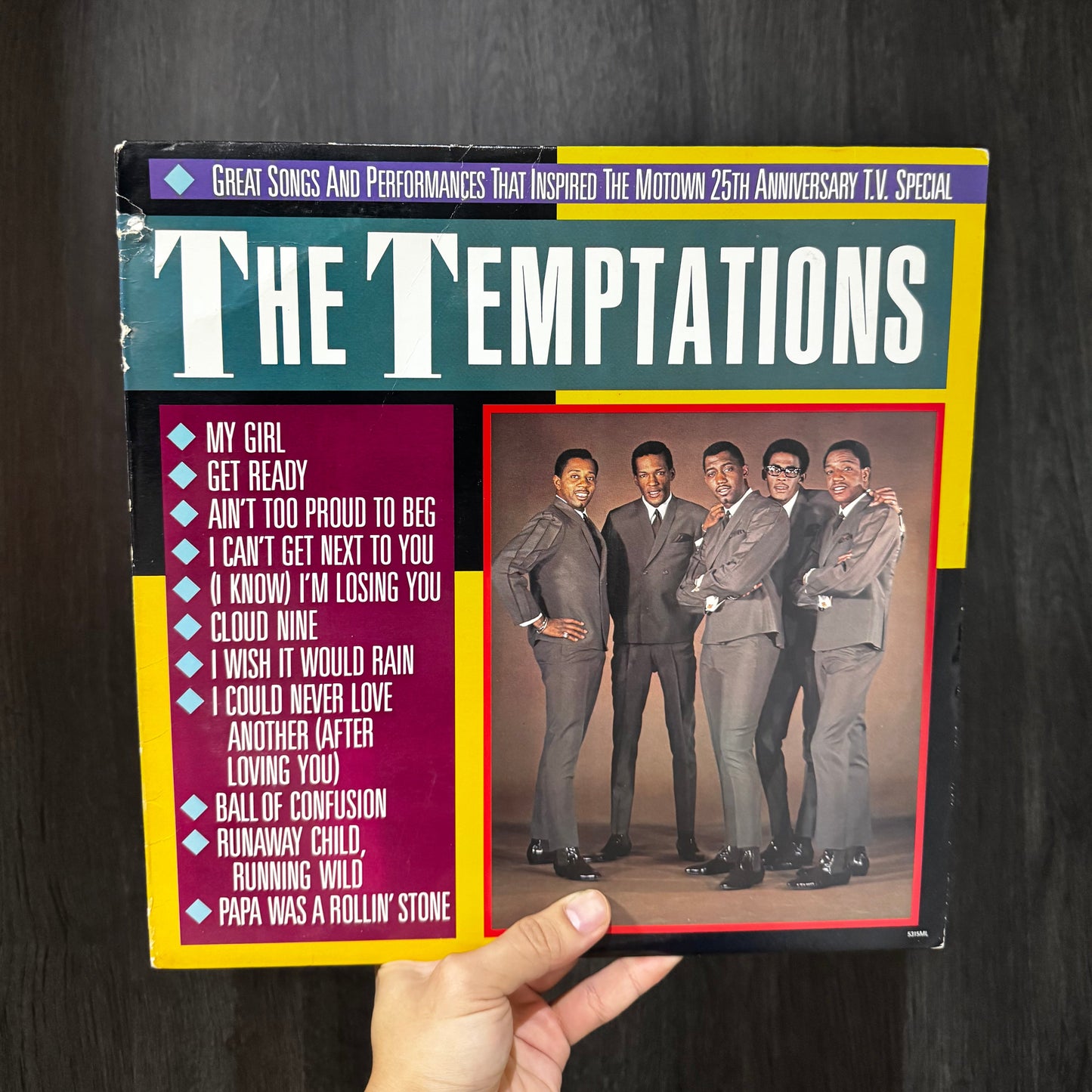 THE TEMPTATIONS - GREAT SONGS AND PERFORMANCES LP VINILO DE EPOCA