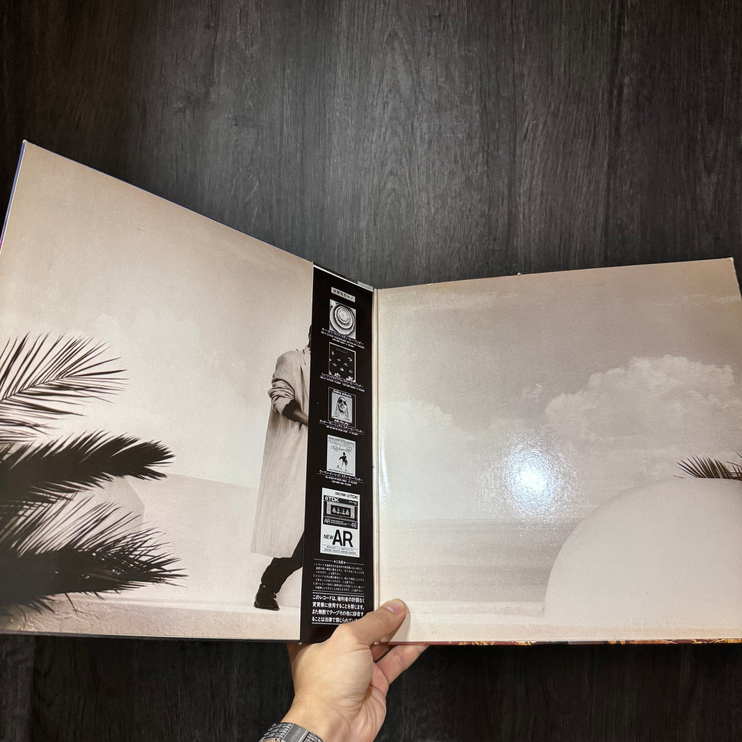 STEVIE WONDER - IN SQUARE CIRCLE LP EDICION JAPONESA