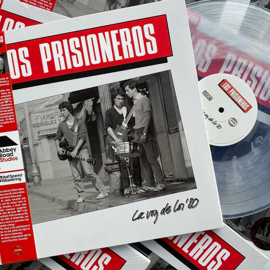 LOS PRISIONEROS - LA VOZ DE LOS 80 HALFSPEED MASTERING / ABBEY ROAD STUDIOS LP VINILO LIMITED EDITION