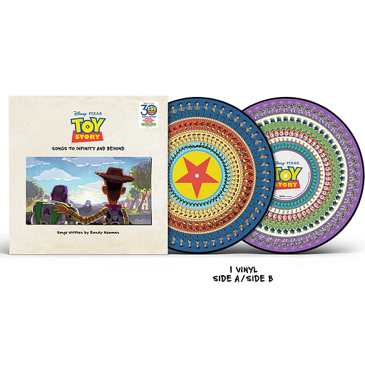 TOY STORY - SONGS TO INFINITY AND BEYOND EDICION LIMITADA ZOETROPE VINILO LP