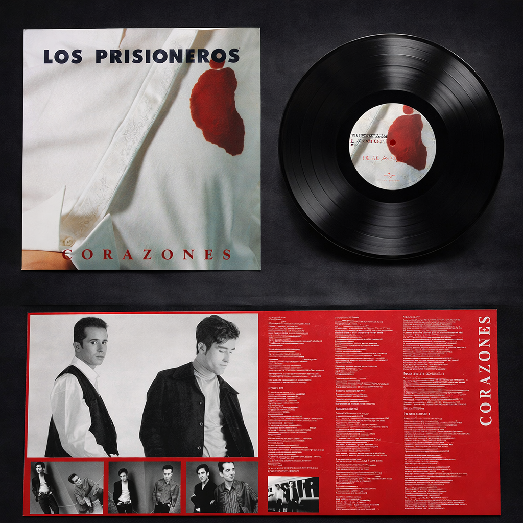 LOS PRISIONEROS - CORAZONES LP VINILO NUEVO