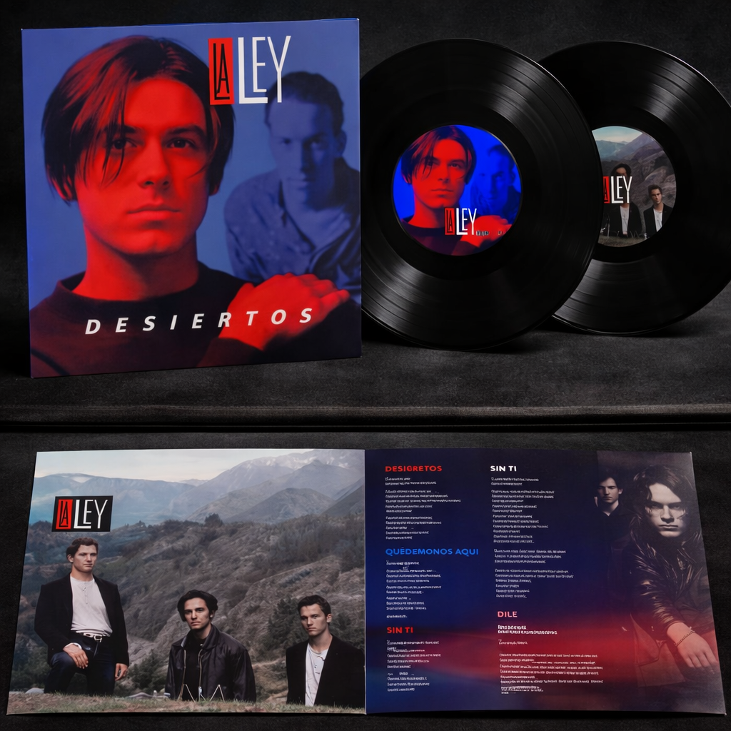 LA LEY - DESIERTOS 2LPs EDICION LIMITADA ENUMERADA