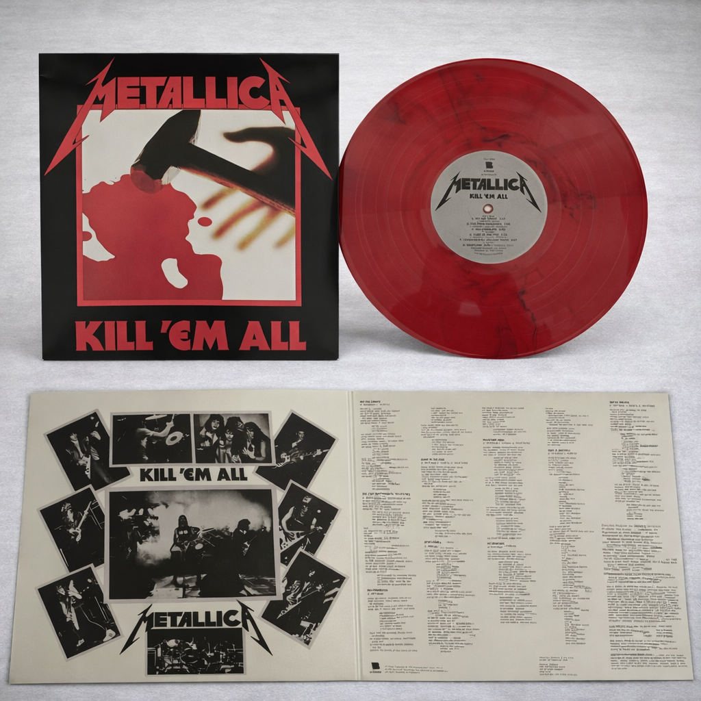 METALLICA - KILL EM ALL LIMITED EDITION LP VINILO