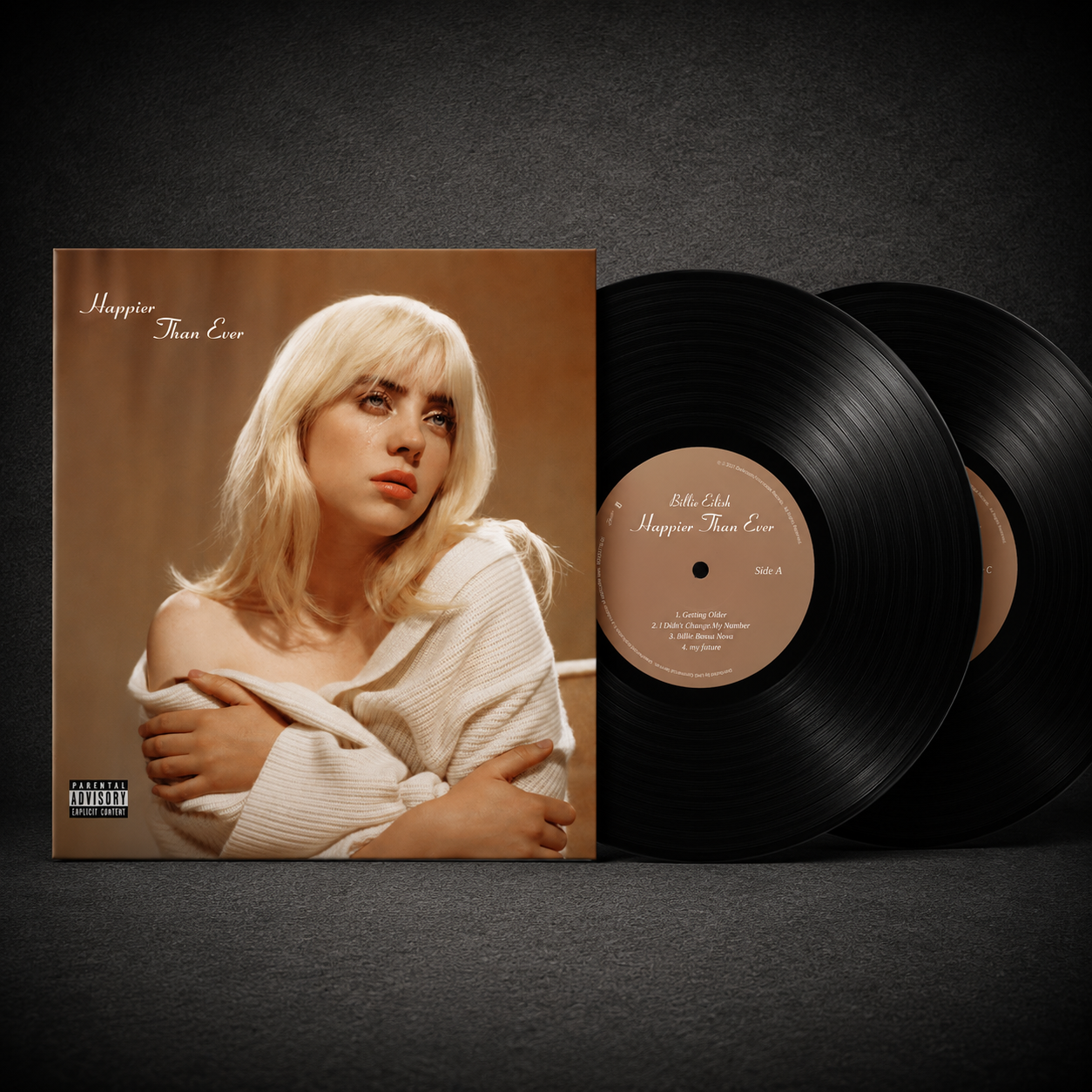 BILLIE EILISH - HAPPIER THAN EVER 2LPs VINILO