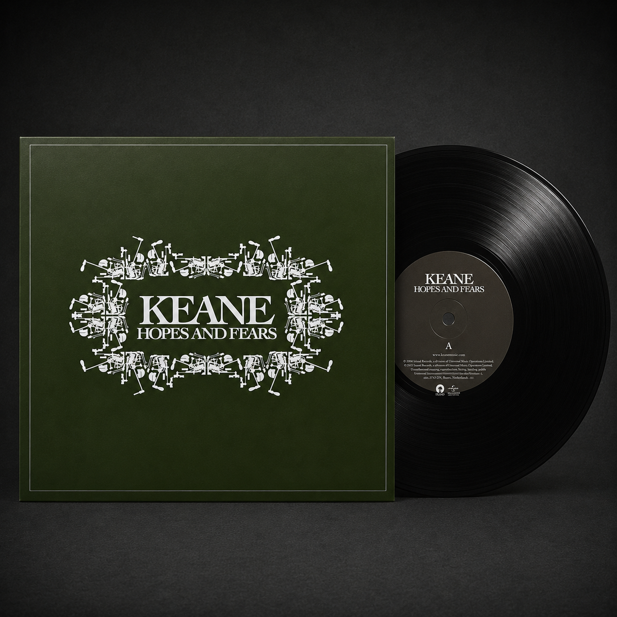 KEANE - HOPES AND FEARS LP VINILO