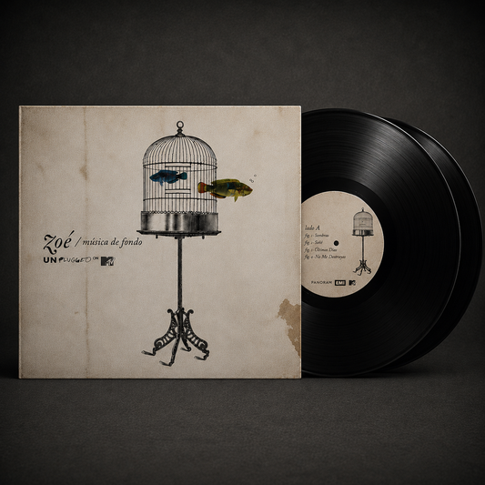 ZOÉ - MUSICA DE FONDO MTV UNPLUGGED 2LPs VINILO PREVENTA
