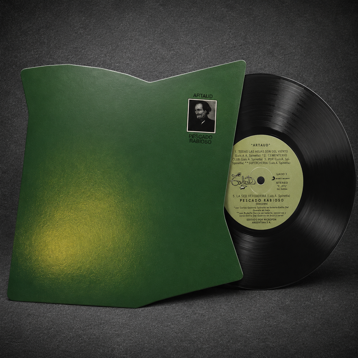 PESCADO RABIOSO - ARTAUD VINILO FORMA IRREGULAR / ORIGINAL LP
