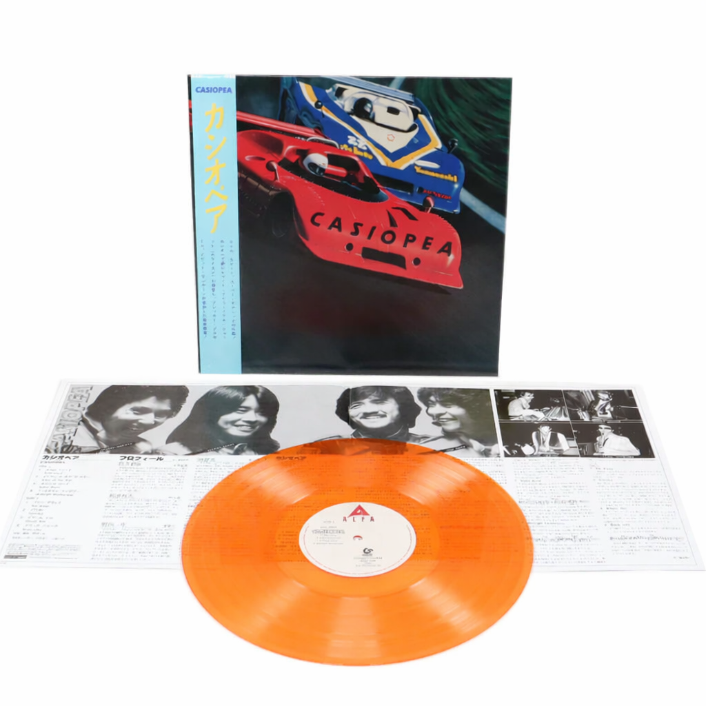 CASIOPEA LP LIMITED EDITION ORANGE CLEAR VINYL