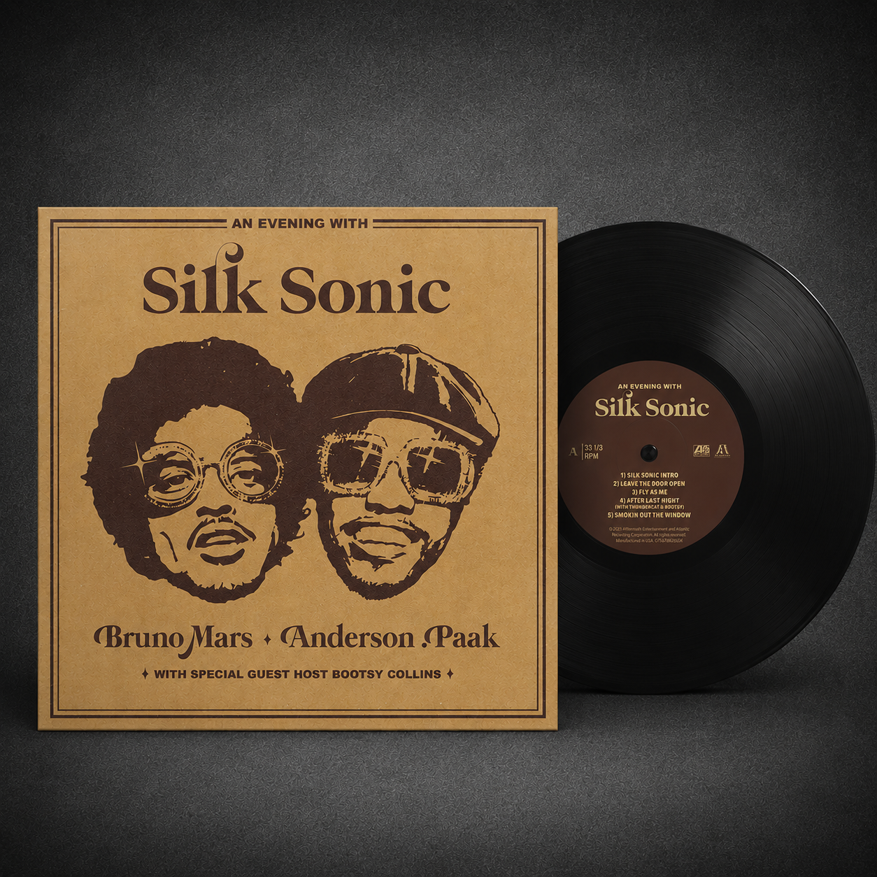 SILK SONIC (BRUNO MARS / ANDERSON PAAK) - AN EVENING WITH SILK SONIC LP VINILO
