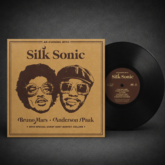 SILK SONIC (BRUNO MARS / ANDERSON PAAK) - AN EVENING WITH SILK SONIC LP VINILO