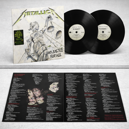 METALLICA - IN JUSTICE FOR ALL 2LPs