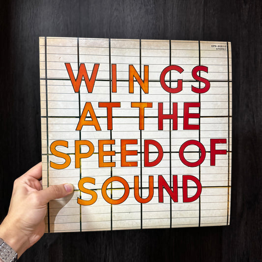 WING - WINGS AT THE SPEED OF SOUND LP EDICION JAPONESA