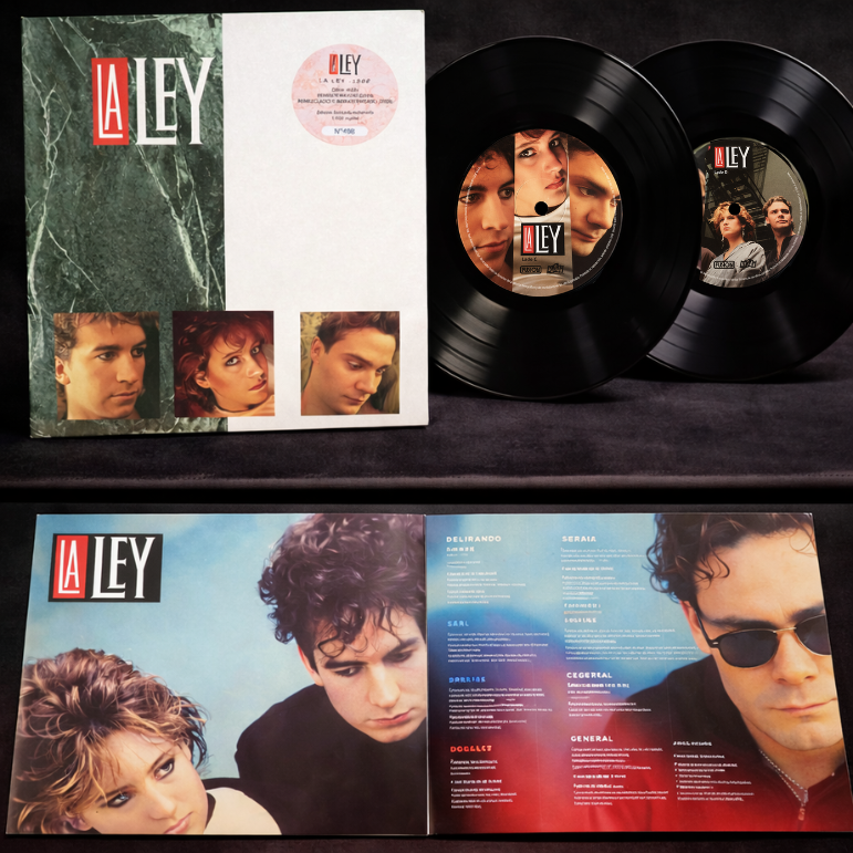 LA LEY (1988) 2LPs EDICION LIMITADA ENUMERADA