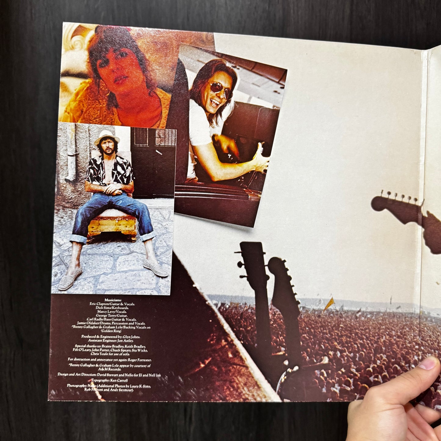 ERIC CLAPTON - BACKLESS LP VINILO DE EPOCA