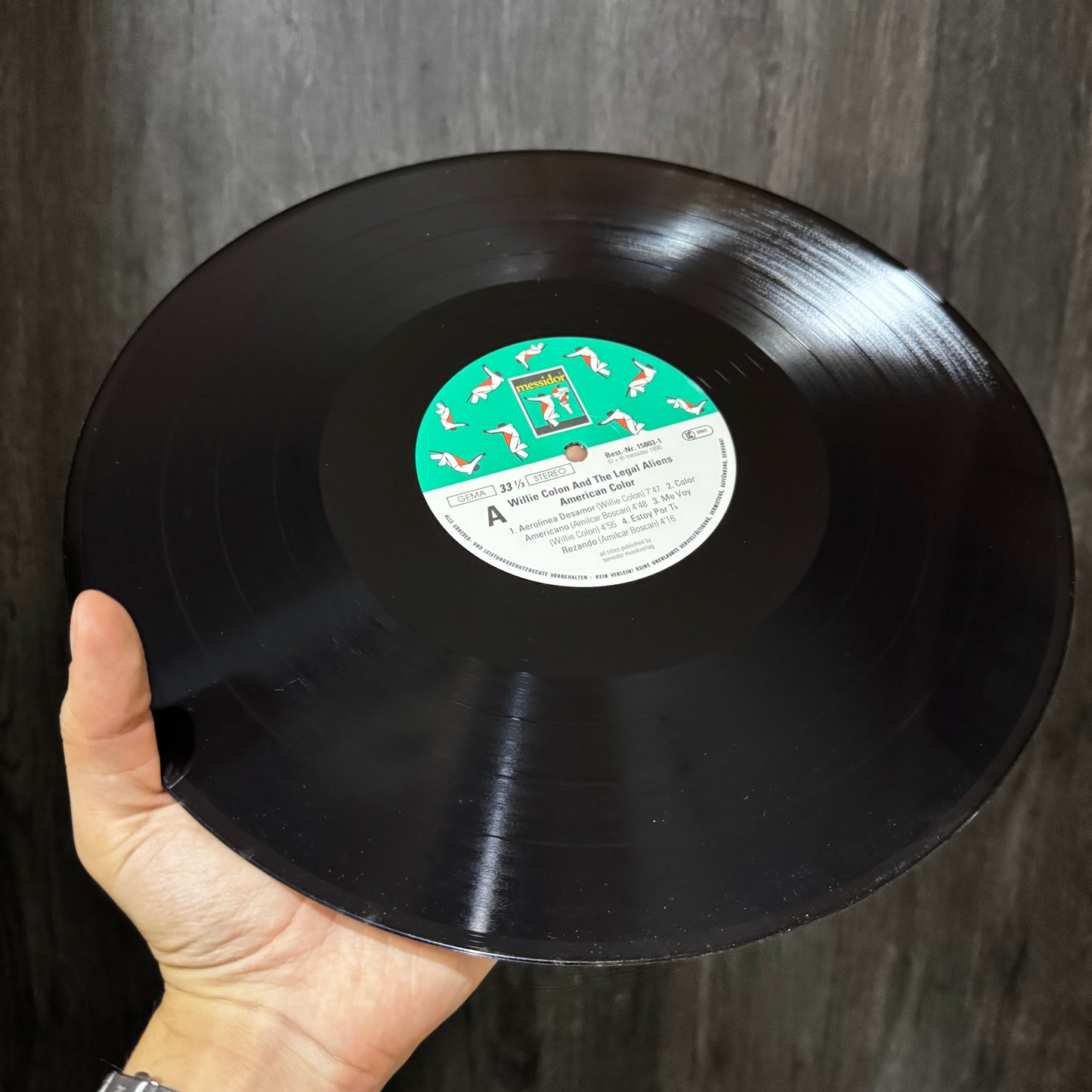 WILLIE COLON - COLOR AMERICANO LP DE EPOCA